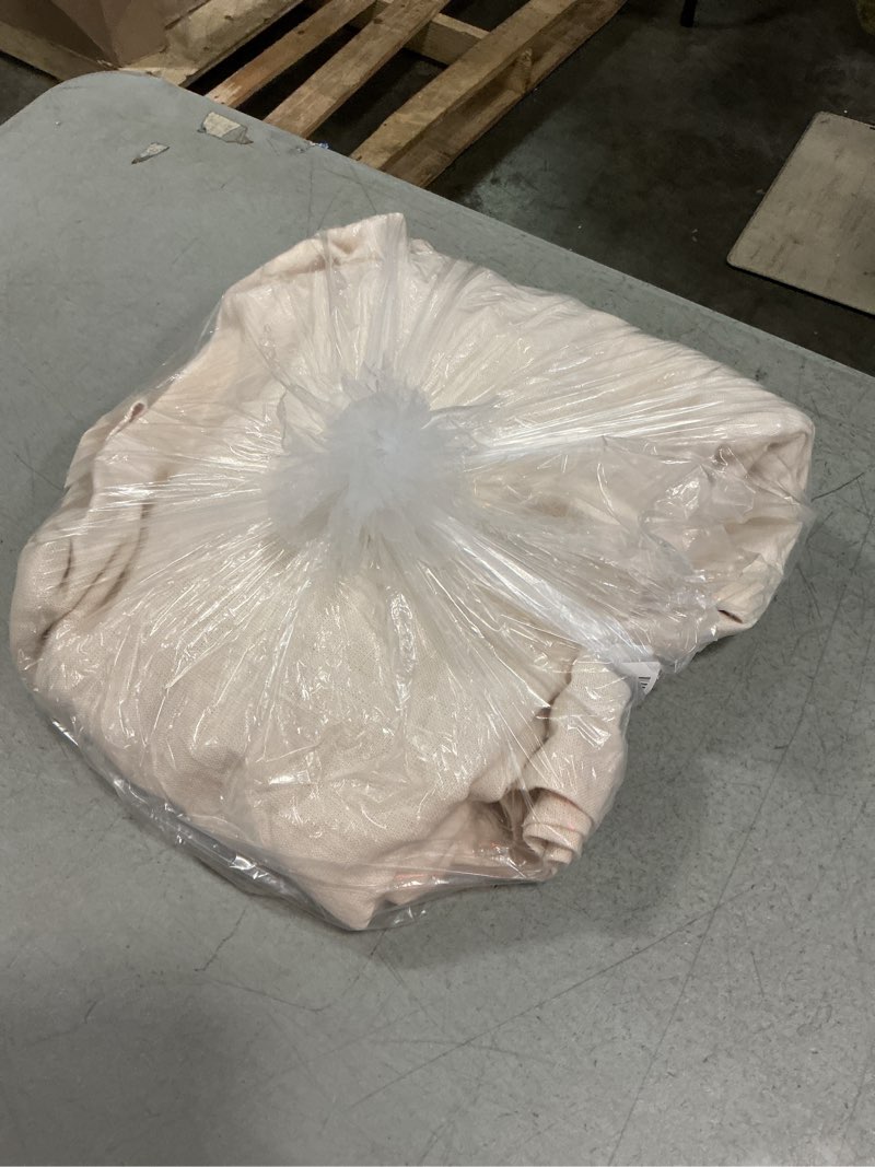 Condition photo showing New/Like New for vintage wash european linen bed cover  king/cal king blanket