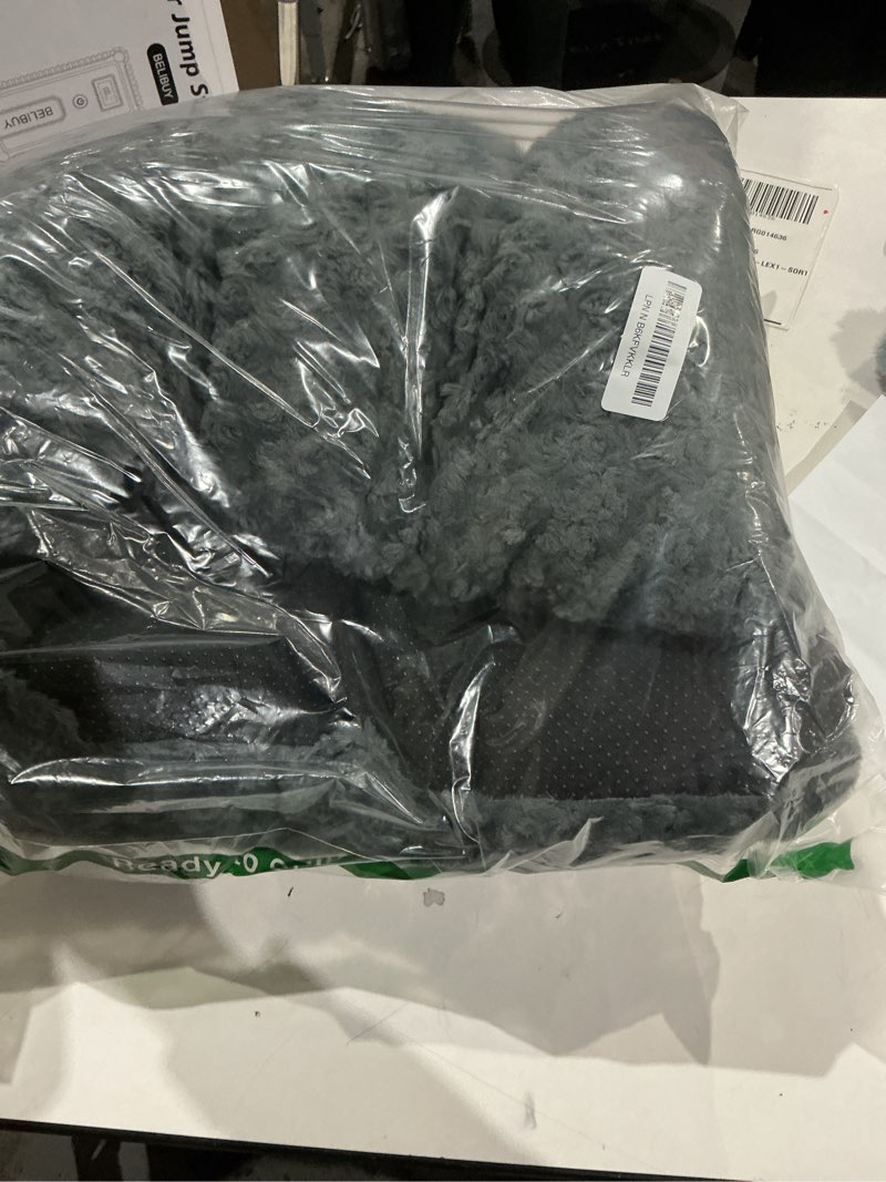 Condition photo showing Good Condition for washable dog bed mat reversible dog crate pad soft fluffy pet kennel beds dog sleeping mattress for large jumbo medium small dogs, 35 x 22 inch, gray grey 35.00" x 22.00" x 1.50"