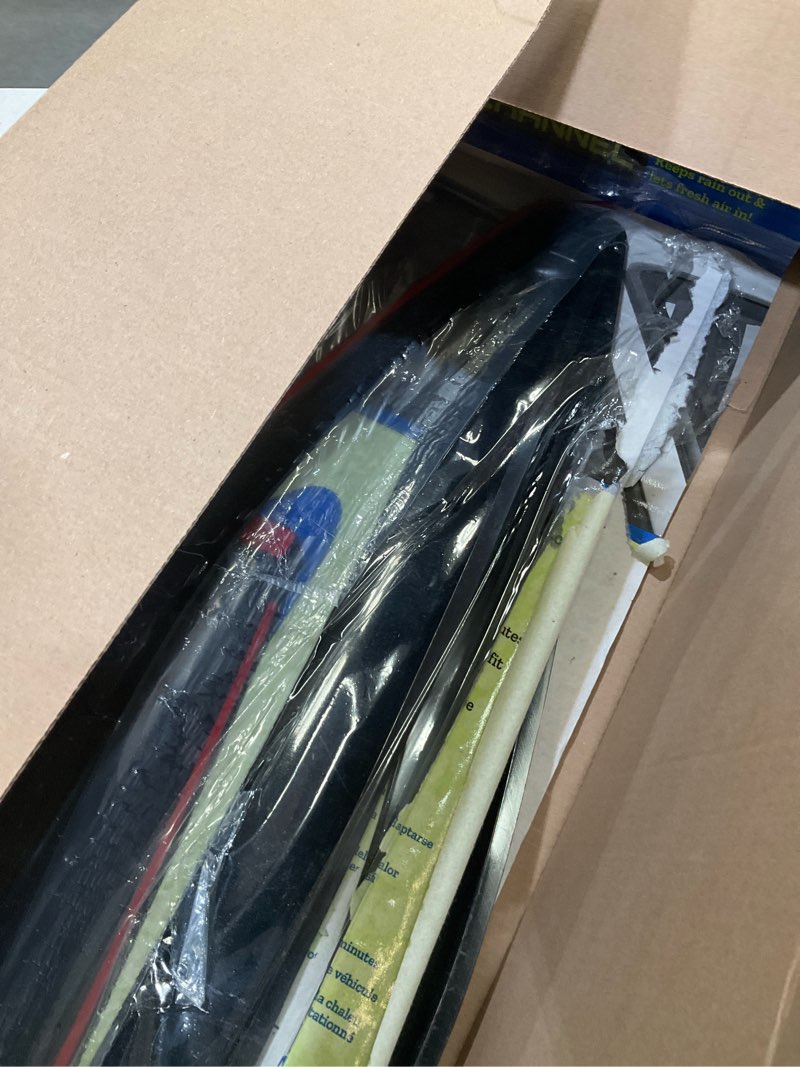 Condition photo showing Good Condition for auto ventshade [avs] in-channel rain guards for 2019 - 2025 ram 1500, crew cab only | window vent visors, 4 pcs. - smoke | 194818 in-channel - smoke