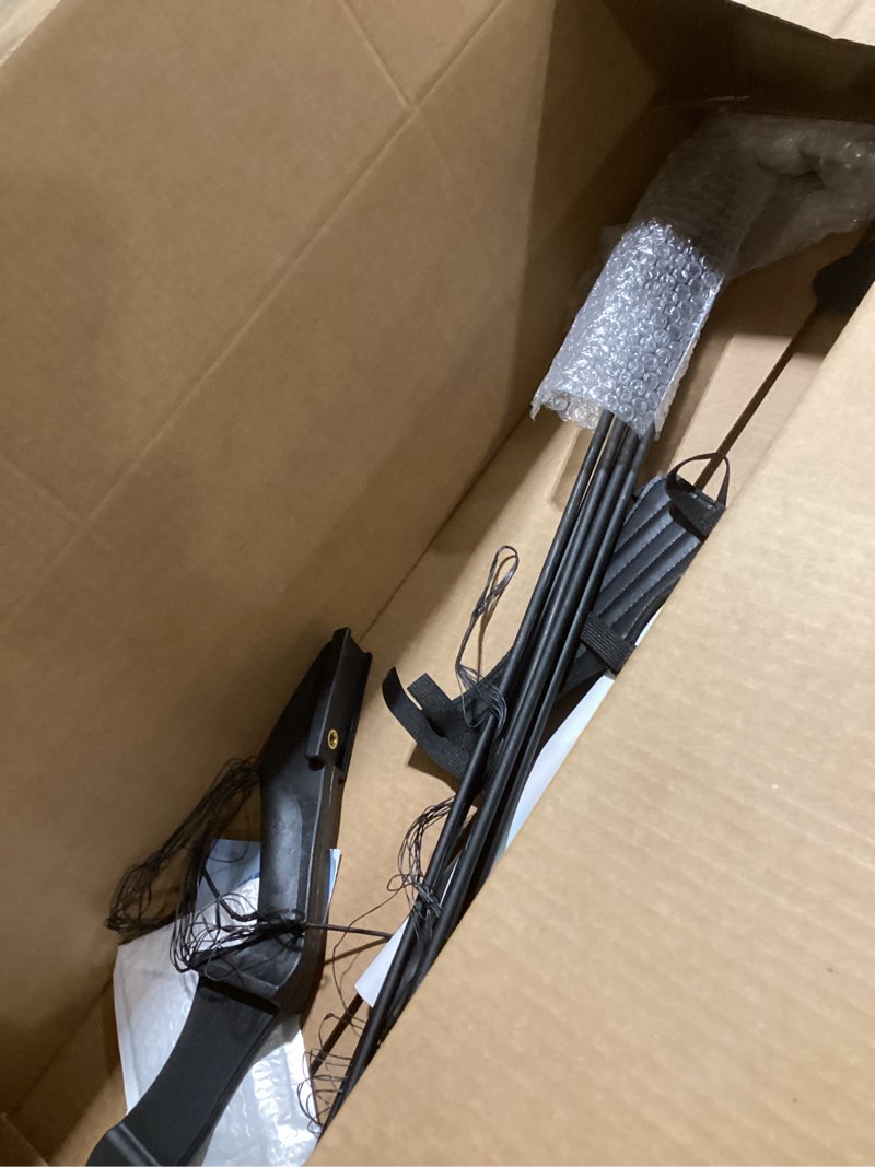 Condition photo showing As Is for NorthSpoor Recurve Bow and Arrow Set?Takedown Recurve Bows Archery for Adults Left and Right Hands 4