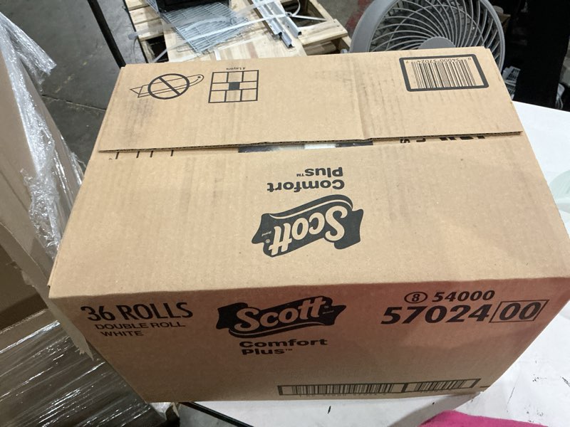 Condition photo showing New/Like New for scott comfortplus 1-ply toilet paper - 36 rolls