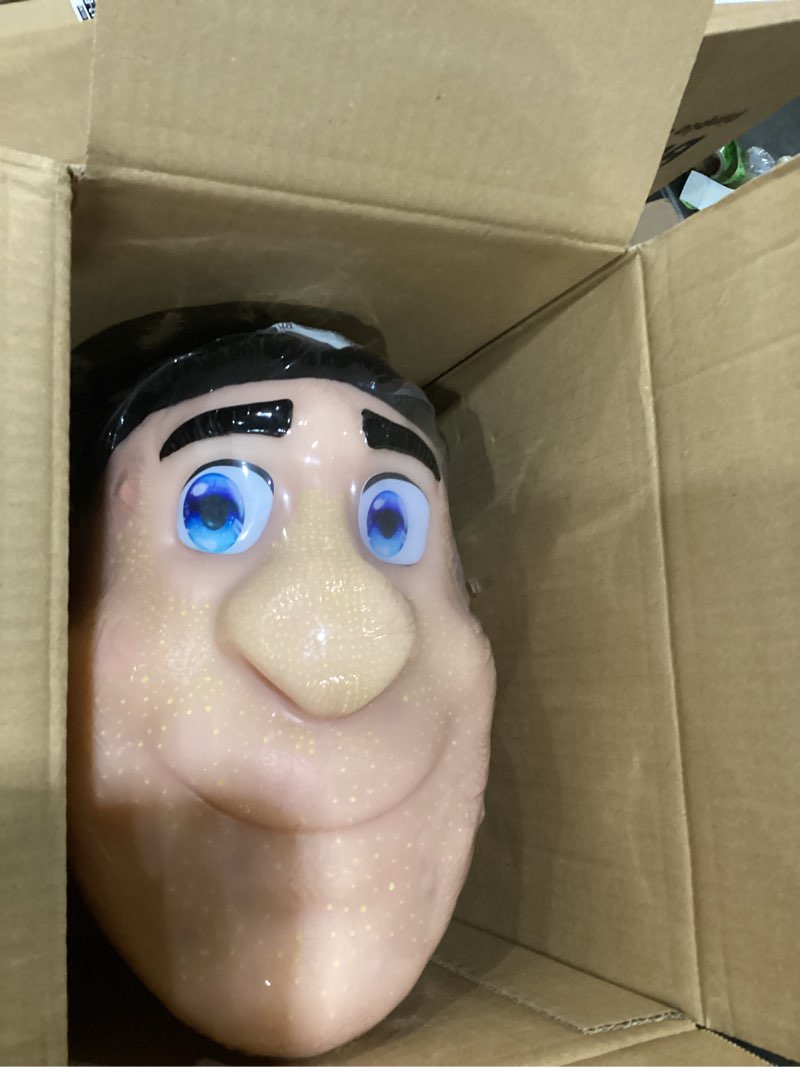 Condition photo showing Good Condition for brenzo 2026 new refillable pimple popping toy – big head squeeze toy with black hair for stress & anxiety relief, realistic pus burst fidget toy, funny gag gift for adults b-black