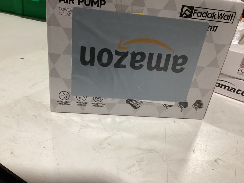 Condition photo showing Good Condition for fadakwalt tire inflator portable air compressor, 12v dc car air pump with auto shutoff, 150 psi digital gauge, led light, metal valve connector, accessories for cars, blue