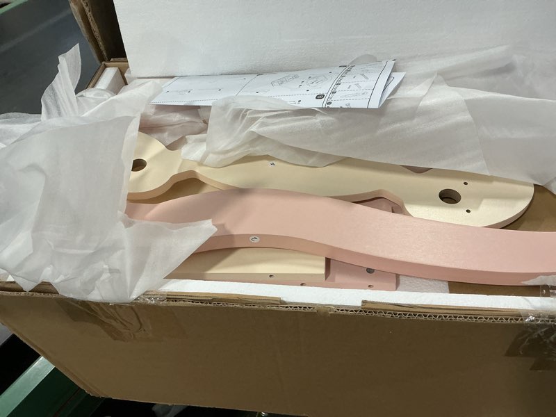 Condition photo showing Good Condition for OOOK Kids Vanity Table and Chair Set with Lights, Makeup Vanities with Touch Screen 3 Colors, Pink Girls Vanitys, Enough for Real and Pretend Makeup, Toddler Vanity for 3 Year Old