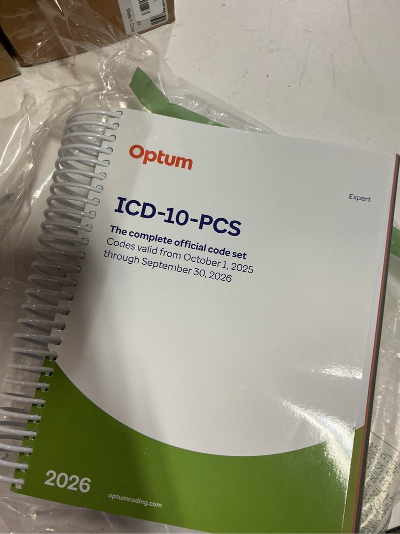 Condition photo showing New/Like New for 2026 icd-10-pcs expert - (spiral)