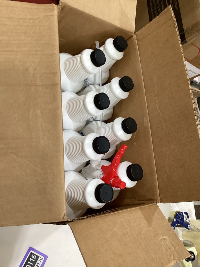 Condition photo showing New/Like New for maxtite 99.9% isopropyl alcohol (2 gallons (8 pack, 32 fl oz) - includes heavy-duty spray nozzle - made in usa 99.9% - 2 gallons