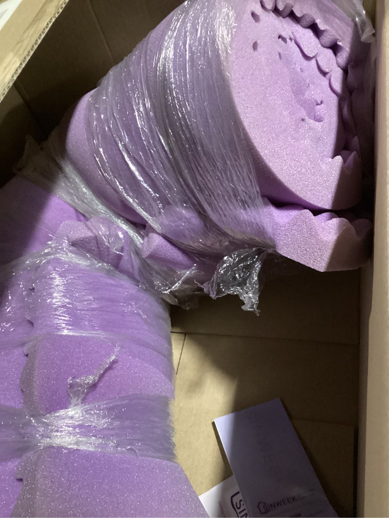 Condition photo showing Good Condition for sinweek memory foam mattress topper soft mattress pad for back pain relief, bed topper,