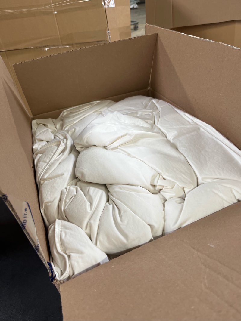 Condition photo showing Good Condition for all-season premium down comforter, king/cal king, down
