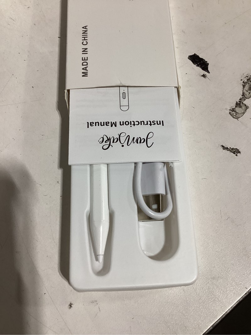 Condition photo showing Good Condition for Stylus Pen for iPad 6th-11th Generation-2X Fast Charge Active Pencil Compatible with 2018-2025 Apple iPad Pro 11"/12.9"/M4, iPad Air 3/4/5/M2/M3,iPad mini 5/6 Gen-White