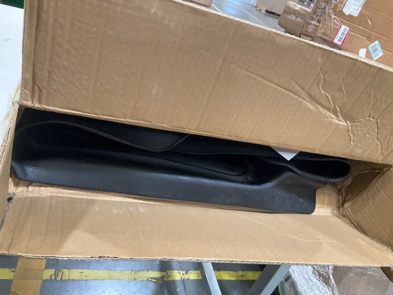 Condition photo showing Good Condition for aomsazto floor mats for ford ranger supercrew cab 2024 2025 2026, 1st & 2nd row all weather protection car liners waterproof anti skid mats (gray) gray &black