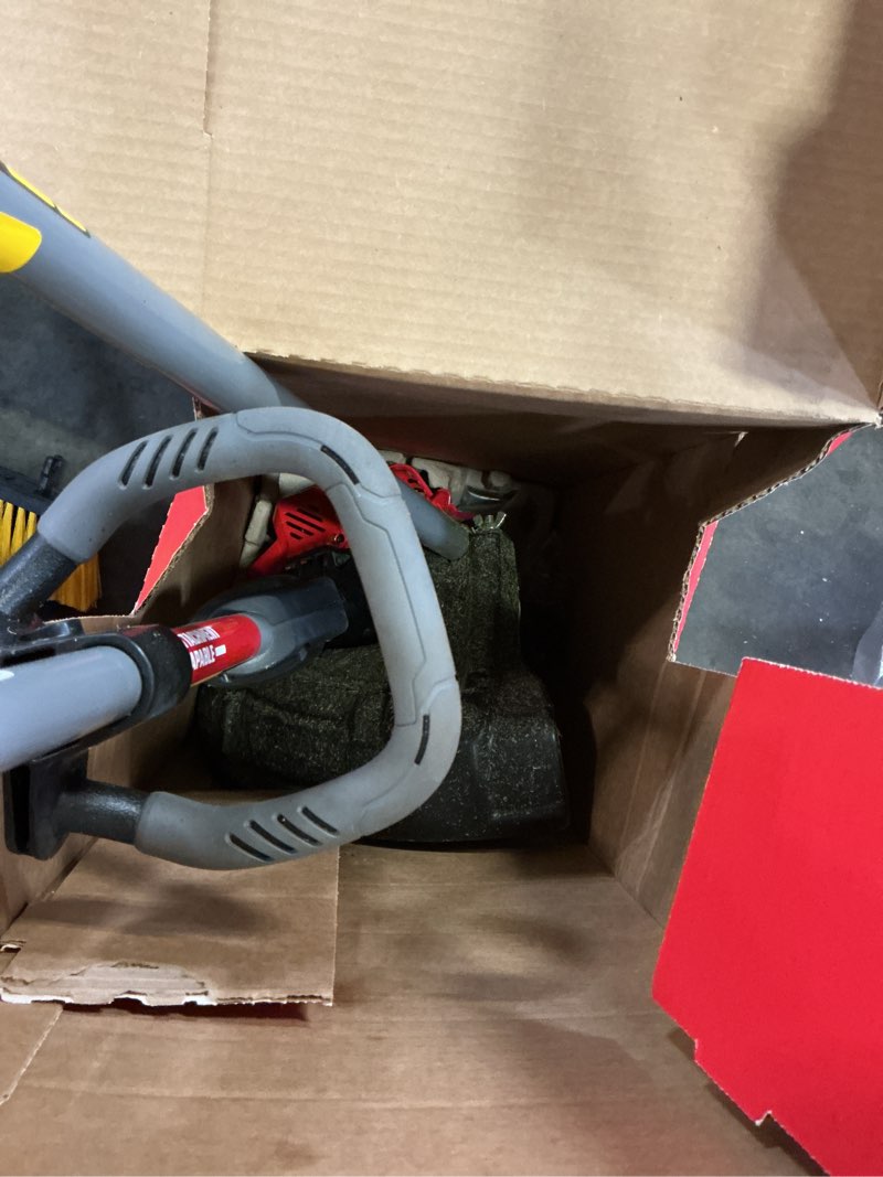 Condition photo showing As Is for craftsman ws2200 25-cc 2-cycle 17-in straight shaft attachment capable gas string trimmer