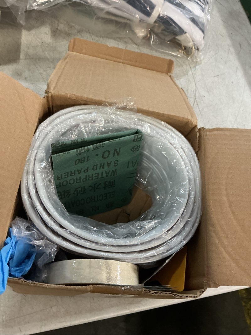 Condition photo showing Good Condition for psler keel guard for fiberglass boat 5? self-adhesive keel protector to withstand rocks, slopes,6ft length,fit under 18 ft boat white