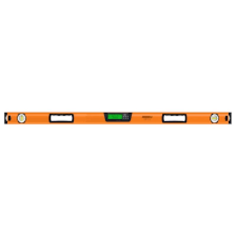johnson level aluminum 78-in 3 vial magnetic box beam level