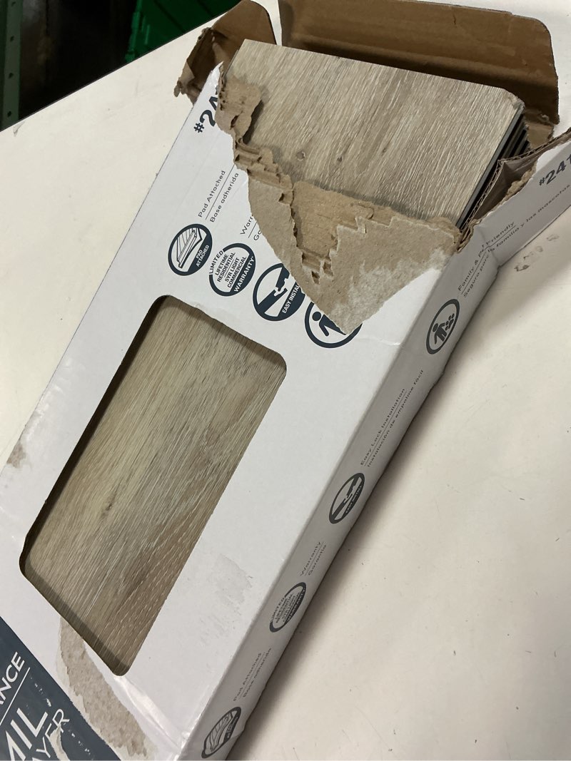 Condition photo showing As Is for Dove Tail Oak 7-in Wide x 5-mm Thick Waterproof