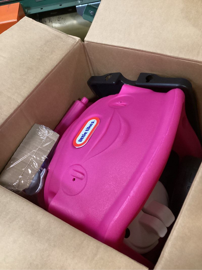 Condition photo showing As Is for little tikes princess cozy coupe colorful large
