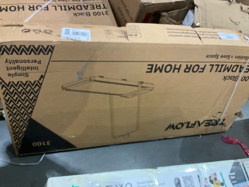 Condition photo showing Good Condition for walking pad,treadmill with incline for home office, 2.5hp portable under desk treadmill with 265 lbs capacity,remote control, led display light black