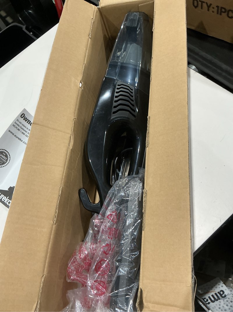 Condition photo showing Good Condition for eureka blaze stick vacuum cleaner, powerful suction 3-in-1 small handheld vac with filter for hard floor lightweight upright home pet hair, dark black 3-in-1 handheld vac nes210 blaze black