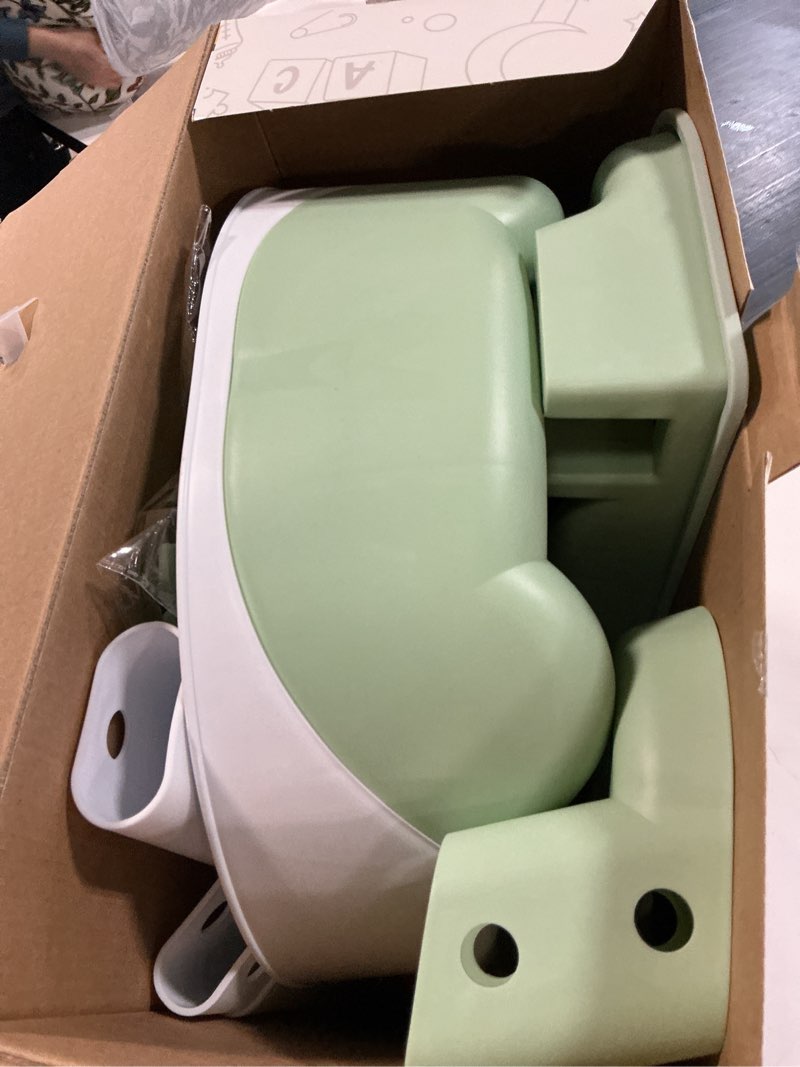 Condition photo showing Good Condition for hopscotch lane frog character step up potty - toddler toilet seat with ladder, children 12+ months