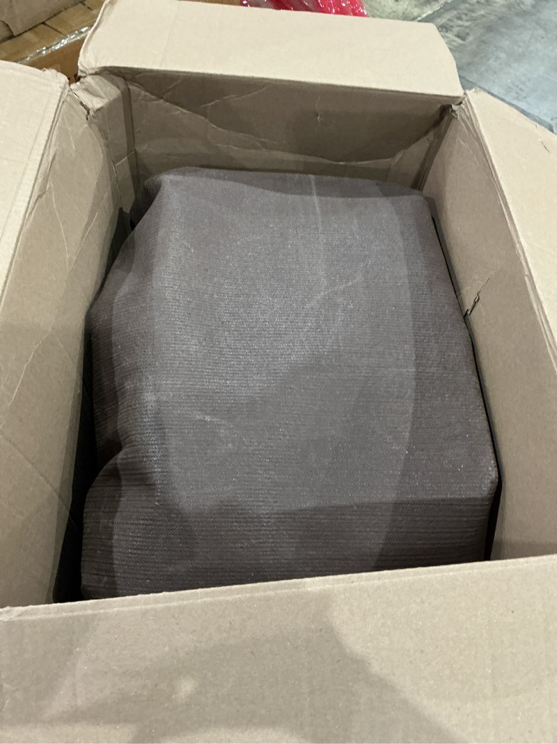 Condition photo showing As Is for marine carpet,6 ft x 23 ft black indoor outdoor carpet 0.2" thick boat carpet with water-proof tpe backing, non-slide outdoor marine carpet roll for home, patio, porch, deck