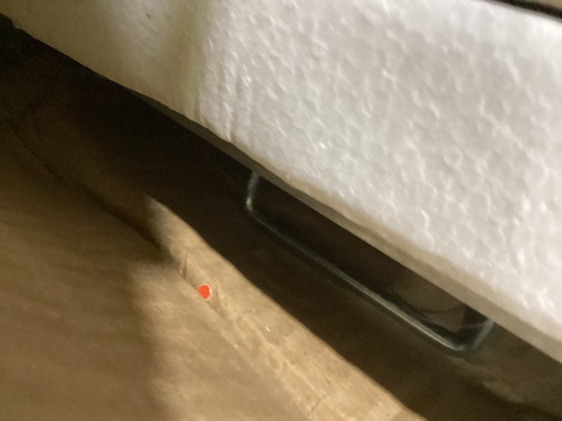 Condition photo showing As Is for VEVOR Live Animal Cage Trap, 31" x 10" x 12" Humane Cat Trap Galvanized Iron, Folding Animal Trap with Handle for Rabbits, Stray Cats, Squirrels, Raccoons, Groundhogs and Opossums