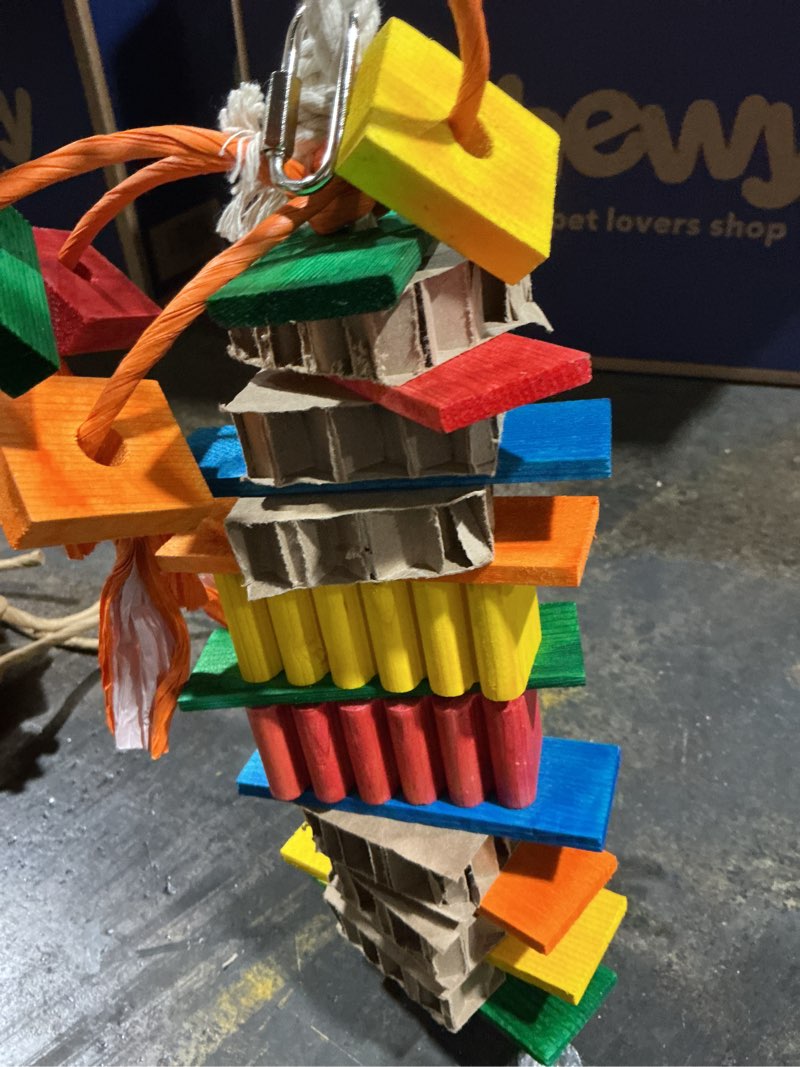 Condition photo showing Good Condition for Dynamite Bird Toy, Medium