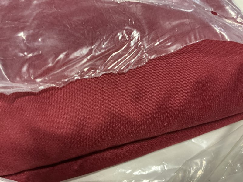 Condition photo showing Good Condition for 10x10 gazebo canopy replacement top, grill gazebo 118x118 inch 2 tier with wave edge water resistant polyester red