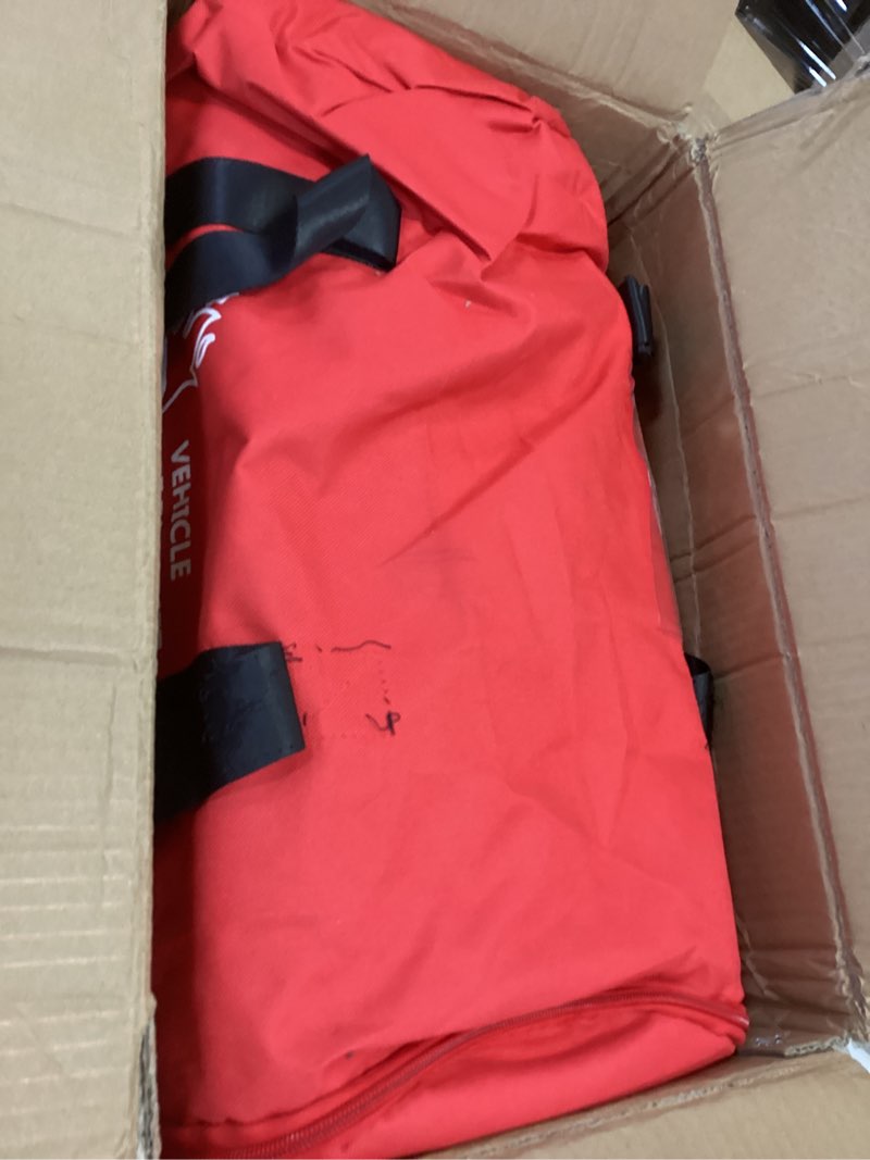 Condition photo showing New/Like New for Azazccm Emergency Fire Blanket for Car, Large Fiberglass Fire Extinguisher Blanket, Survival Safety Fire Suppression Blanket for Electric Vehicle Truck Automotive Conflagration (13.12x19.68FT)