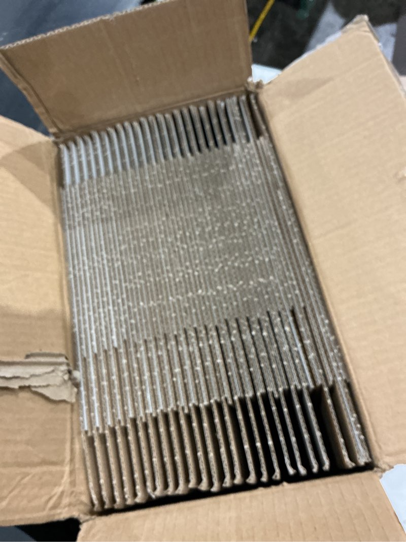 Condition photo showing New/Like New for crugla 10x8x6 shipping boxes 25 pack, white corrugated cardboard boxes with side-lock and pre-applied double-sided tape, easy assemble packing mailer boxes for small business shipping 10x8x6 inch 25 pack white