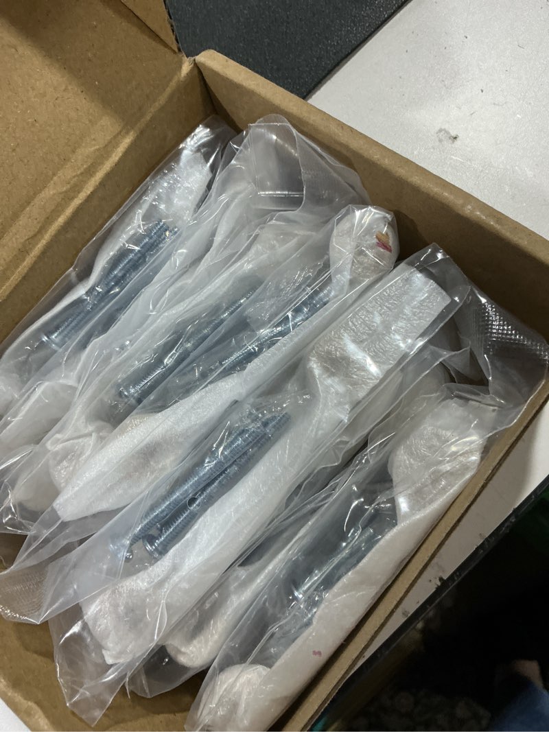 Condition photo showing Good Condition for 10 pack champagne bronze cabinet pulls 3 inch(76mm) kitchen cabinet handles solid zinc alloy cabinet hardware drawer pulls 3" hole center champagne bronze
