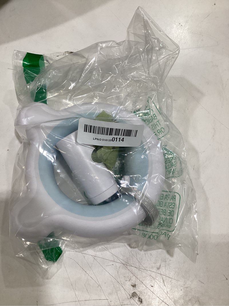 Condition photo showing Good Condition for retractable dog leash with light, 9.84ft/3m hands free leash, 360° tangle-free, anti-slip grip, one-button control for small medium dogs up to 66 lbs, blue
