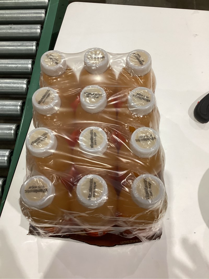 Condition photo showing New/Like New for vitaminwater Zero Sugar Rise Orange Nutrient Enhanced Flavored Water Beverage, 20 fl oz Bottles, 12 Pack Zero Sugar Orange 20 Fl Oz (Pack of 12)