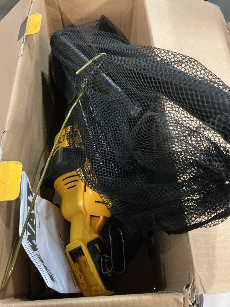 Condition photo showing Good Condition for dewalt 20v handheld vacuum cordless, car vacuum with hepa filter, 6 attachments and led light, high performance dry only small shop vac, battery not included (dcv501hb)