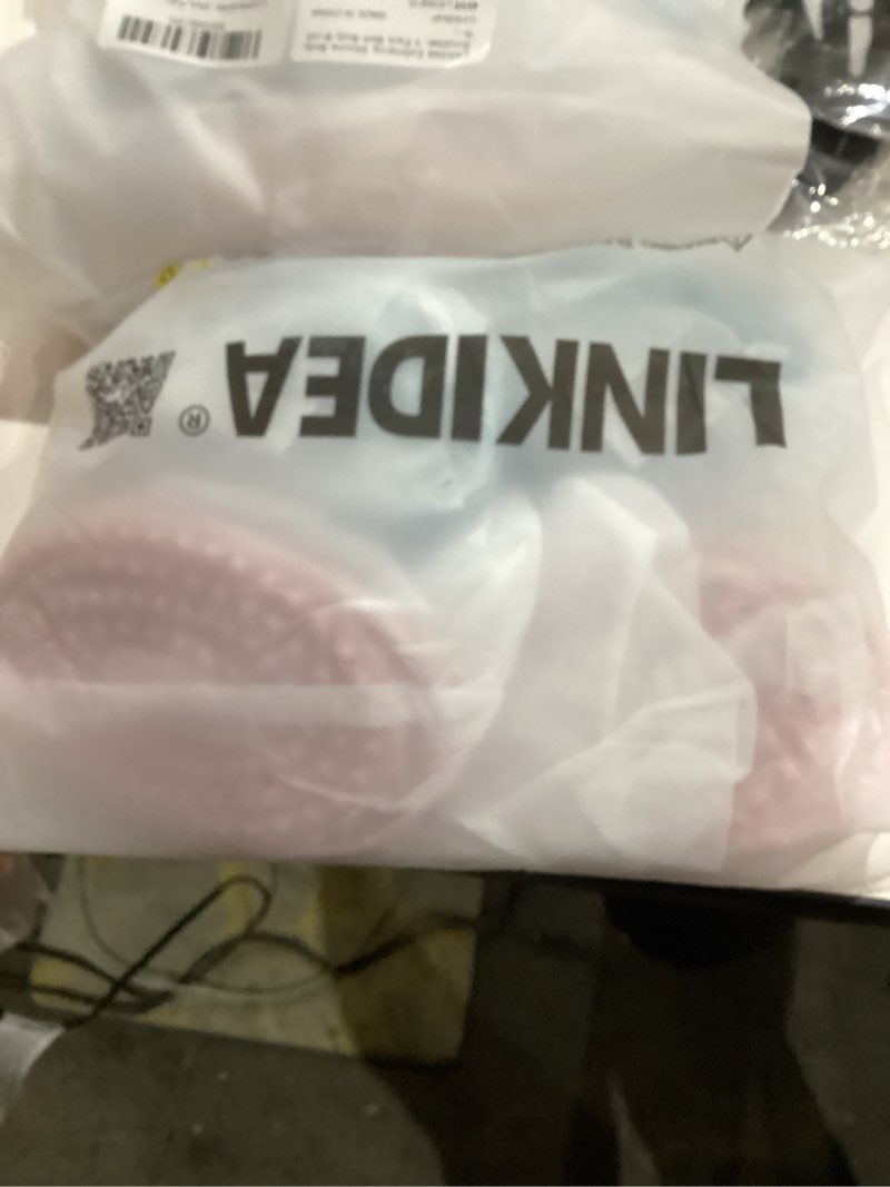 Condition photo showing Good Condition for Linkidea Exfoliating Silicone Body Scrubber, 4 Pack Bath Body Brush for Shower, SPA Massage Skin Care Tool for Kids Women Men (Blue, Pink)