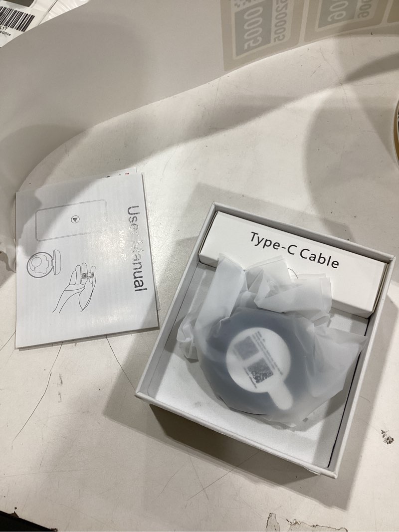 Condition photo showing New/Like New for remote scrolling ring for tiktok,page turner for kindle app,bluetooth camera shutter remote for iphone, android,ios,ipad,tablet-black