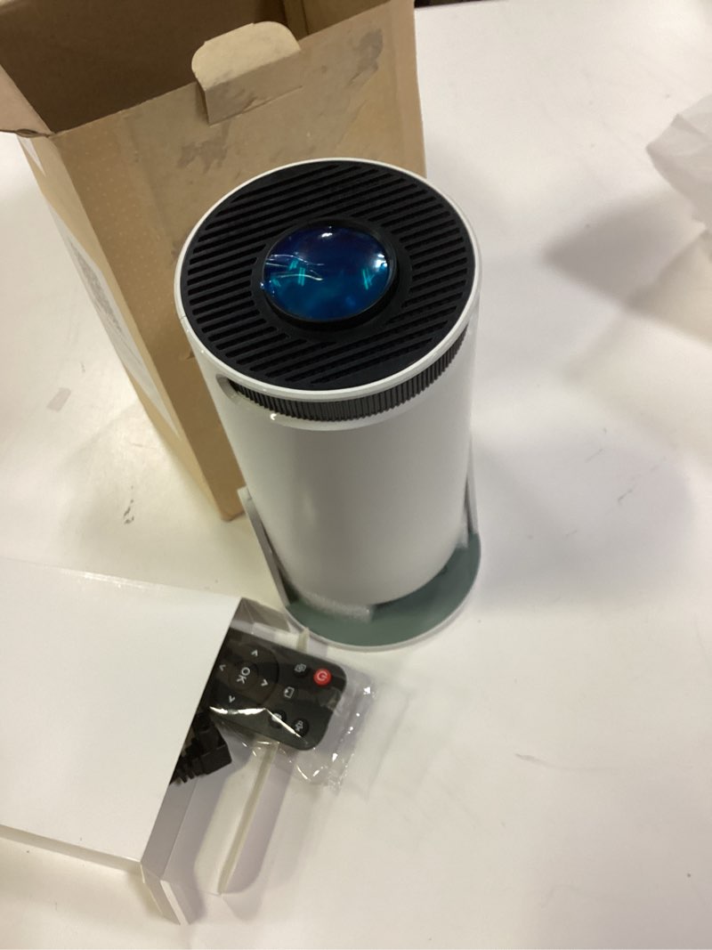 Condition photo showing Good Condition for Projector with WiFi and Bluetooth, Mini Projector, 4K 1080P Support Portable Wireless Movie Projectors 220° Rotatable 130'' Screen Auto Keystone Compatible with HDMI/iPhone/TV Stick for Bedroom Indoor Projector 6