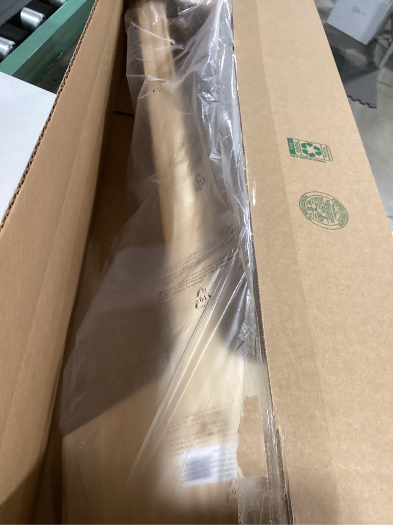 winco 12" x 13" x 42" wooden pizza peel with 42" handle