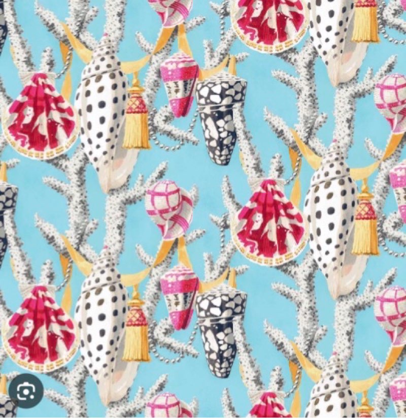 Harrison Howard Peel And Stick Wallpaper Ocean Womders-Tiffany 20.5 in. X 6 yd