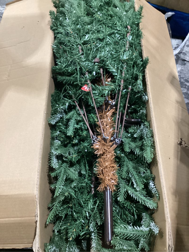 Condition photo showing Good Condition for *similar to stock* mavis's diary 6ft artificial cedar topiary tree, set of 1 realistic faux evergreen shrub plant in planter, indoor outdoor fake cedar tree for front porch, entryway, office & home decor 1pack 6ft