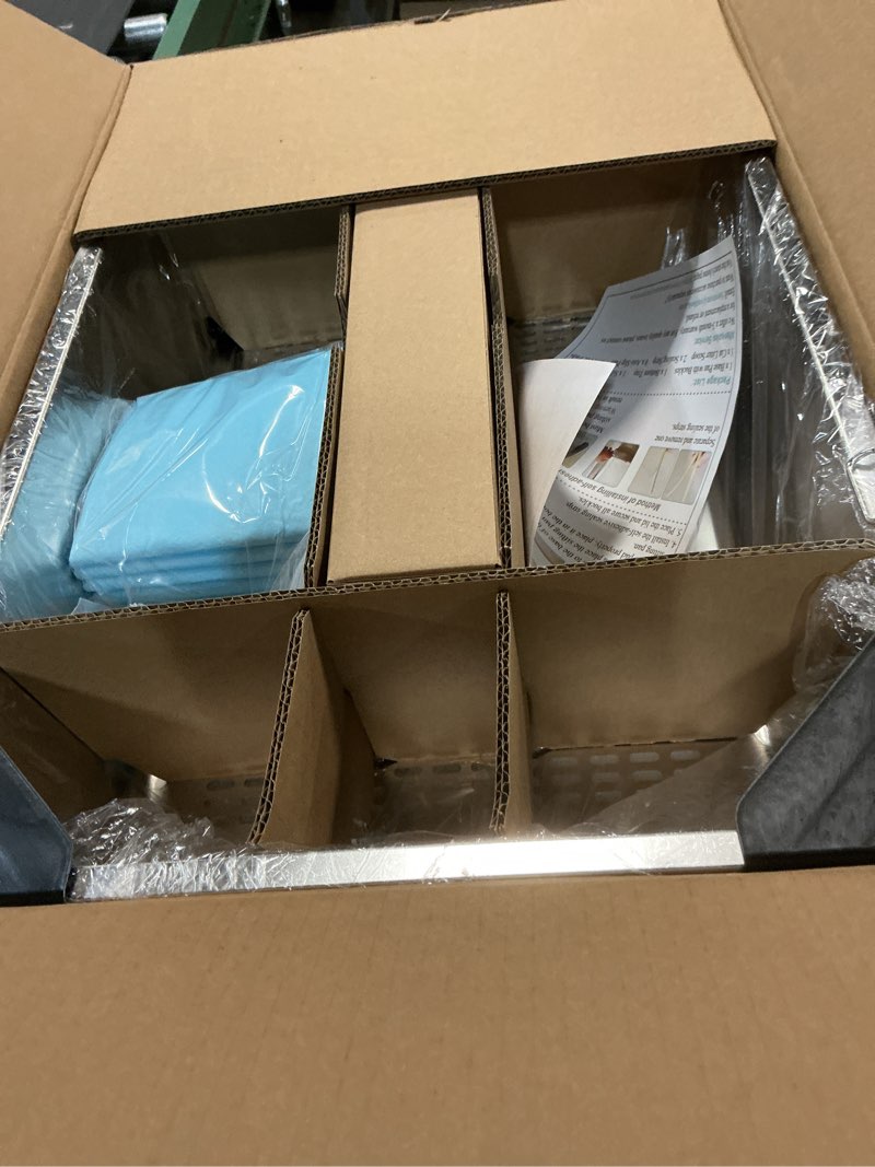 Condition photo showing New/Like New for 8" Sifting Pull-Out Cat Litter Box with Lid for Pine Pellets