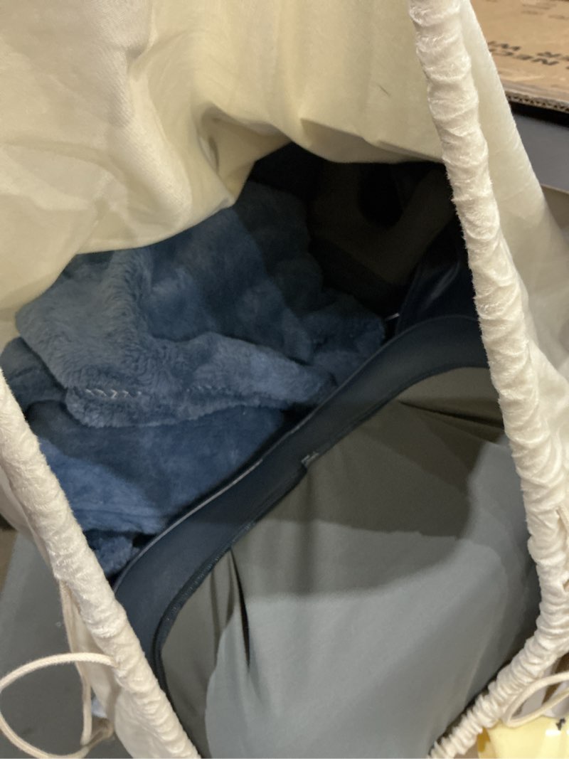 Condition photo showing As Is for rainwolf shiatsu neck and back massage cushion with heat - 4d deep tissue kneading full-back massager for relief fatigue, adjustable intensity & height, for office chair & home navy