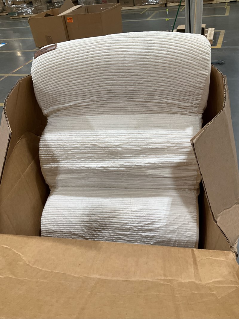 Condition photo showing As Is for Lesure Dog Stairs for High Bed Pet Steps Ramp for Small Dogs with CertiPUR-US Certified Foam with Non-Slip Bottom, Beige, 5 Steps 5-Step (H: 22.8IN) Beige