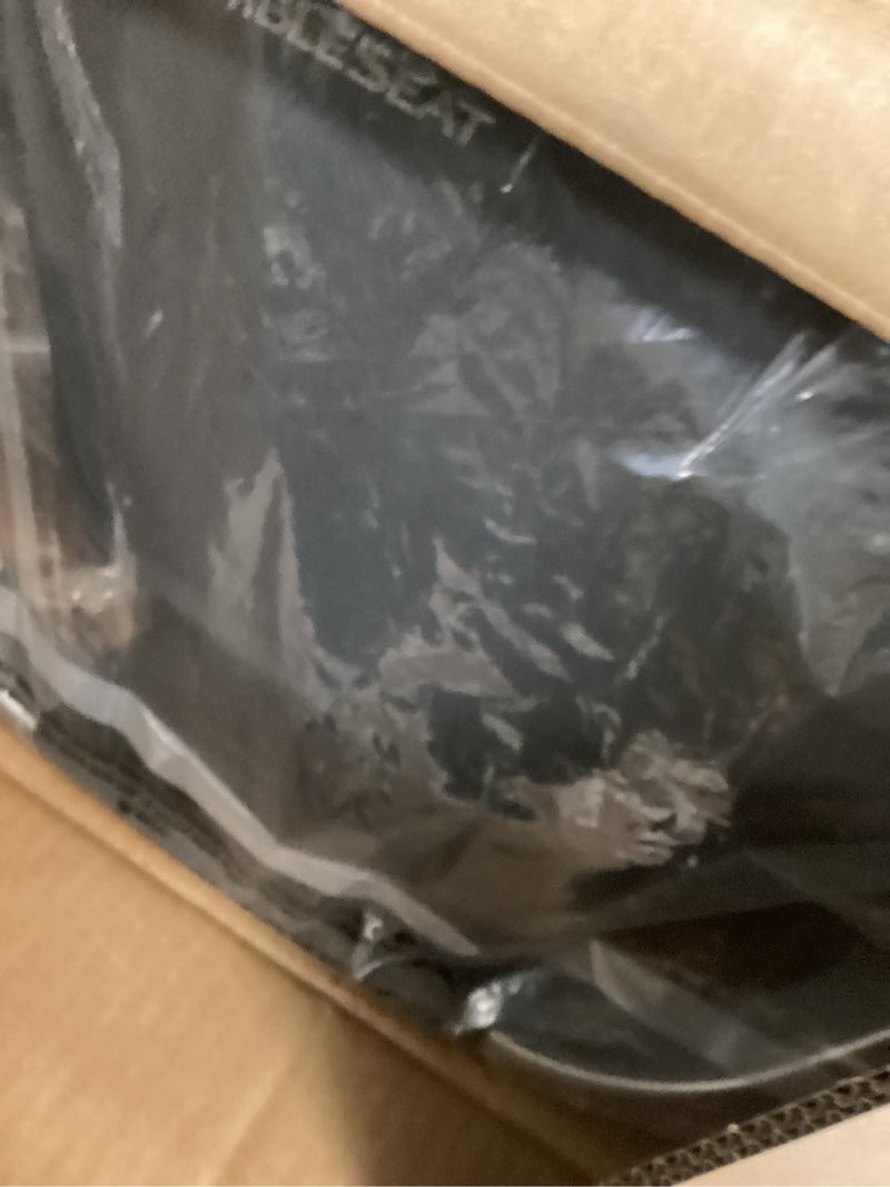 Condition photo showing Good Condition for UPPAbaby RumbleSeat V3 Second Lower Seat - Compatible with Vista V2 and Vista V3 - All-Weather Seat + Magnetic Buckle – Adapters Included - Declan (Oat Mélange/Silver Frame/Chestnut Leather)