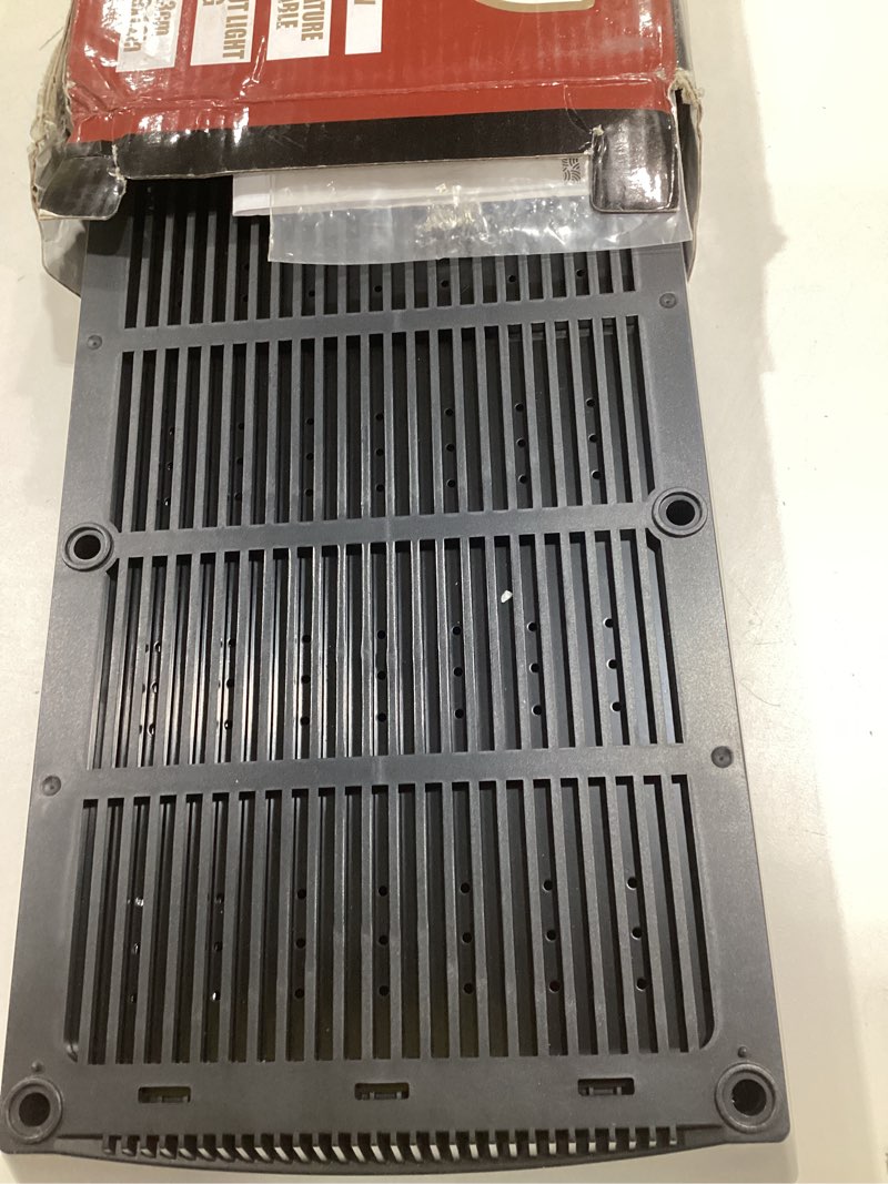 Condition photo showing As Is for repti zoo reptile heat panel adjustable temperature reptile heating plate, mountable under lid, for hermit crabs/leopard geckos/turtles/snakes/lizards 6" x 18"