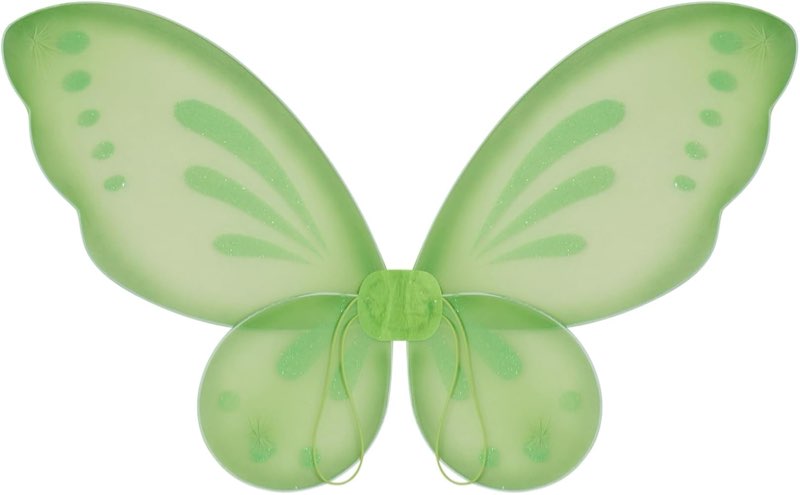 Sujhwsx women green with butterly wings 
