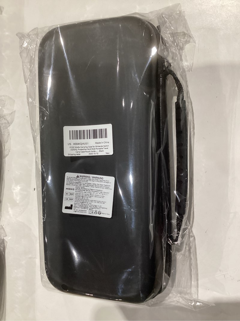 Condition photo showing New/Like New for MoKo Carrying Case for Nintendo Switch 2(2025), Protective Hard Shell Portable Travel Carry Case Pouch holds 10 Cartridges with Pockets for Switch 2 Accessories and Games, Black