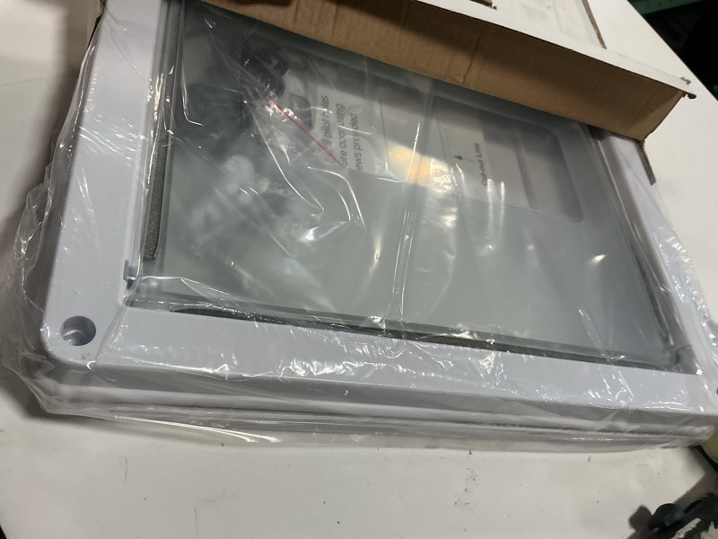 Condition photo showing Good Condition for large doggie door with magnetic locking panel for home security - durable & weatherproof outer size 16.9x14in for medium to large dogs, cats, pets. easy to install