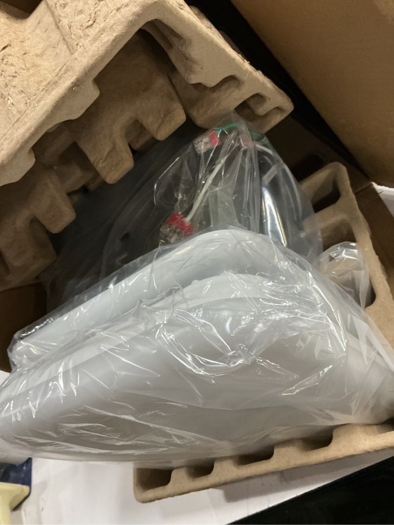 Condition photo showing Good Condition for consciot 50 cfm bathroom exhaust fan with light, super quiet 1.0 sone, suitable for mounting hole 7.68 x 7.36 inches, 1000lm led light 5cct selectable & nightlight, bathroom vent fan for ceiling