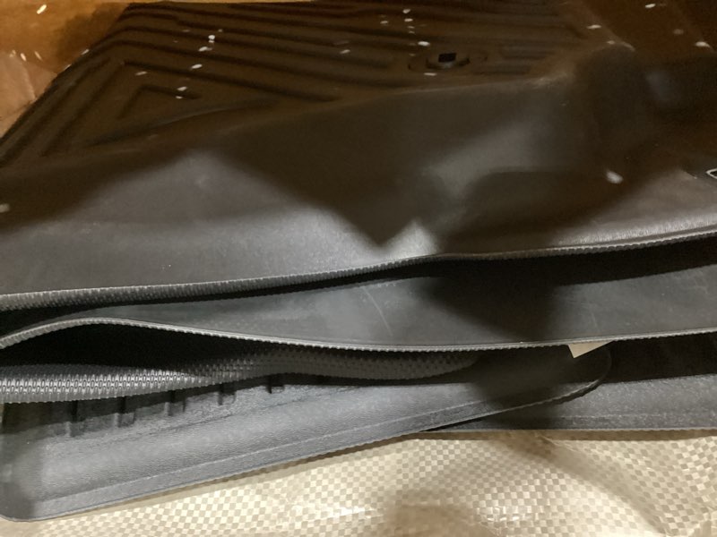 Condition photo showing Good Condition for falafa floor mats for toyota 4runner 2025 5 seats(not for hybrid), all weather tpe heavy duty floor liners for 4runner accessories, front & rear 4 runner car mats, black