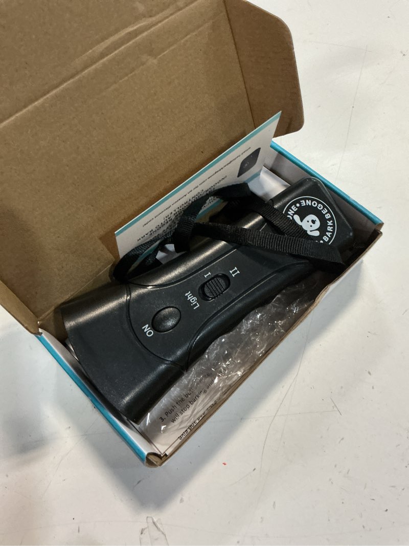 Condition photo showing Good Condition for ultrasonic dog bark deterrent & behavior corrector - stop barking, jumping, aggression without yelling -just point & press! backed by kevin harrington from shark tank (bark begone classic)