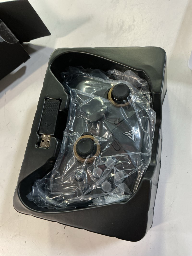 Condition photo showing New/Like New for flydigi vader 5 pro pc controller, forceflex joysticks, 3ms ultra-low latency, forceswitch triggers, 8 extra buttons, triggers & grips vibration, 1000mah battery, pc/ns/android/tv